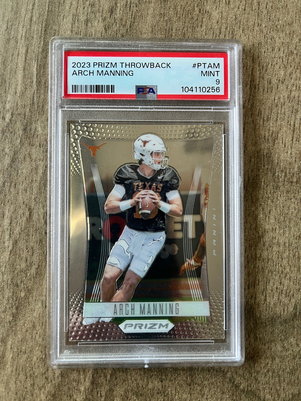2023 Prizm Throwback Arch Manning (RC) PSA 9 Texas 🏈🔥 2023 Prizm Throwback Arch Manning (RC) PSA 9 Texas 🏈🔥