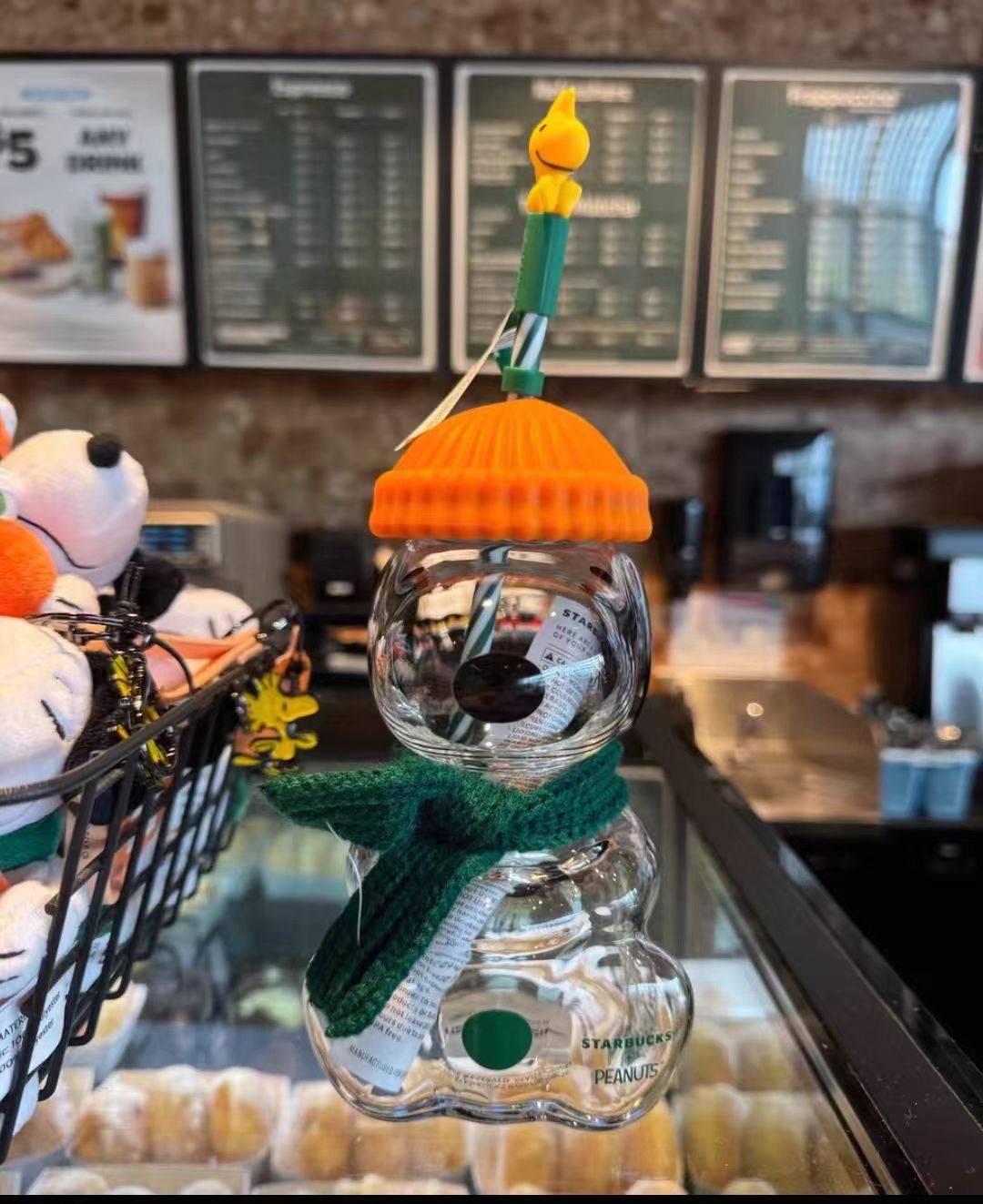 2026 Starbucks x Peanuts Snoopy Glass Cup Brand New 100% Authentic 2026 Starbucks x Peanuts Snoopy Glass Cup Brand New 100% Authentic