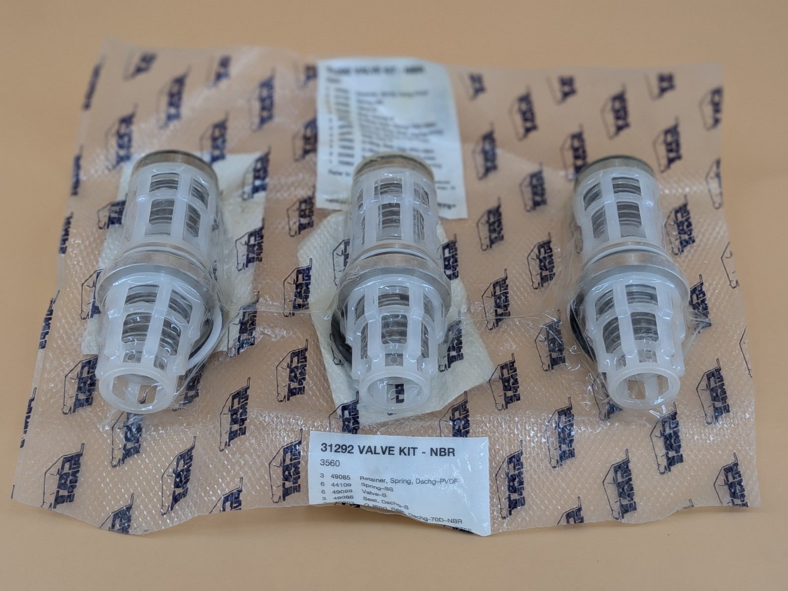Valve Kit for 3560 Genuine CAT Pumps 31292 - NEW SEALED NOS Valve Kit for 3560 Genuine CAT Pumps 31292 - NEW SEALED NOS