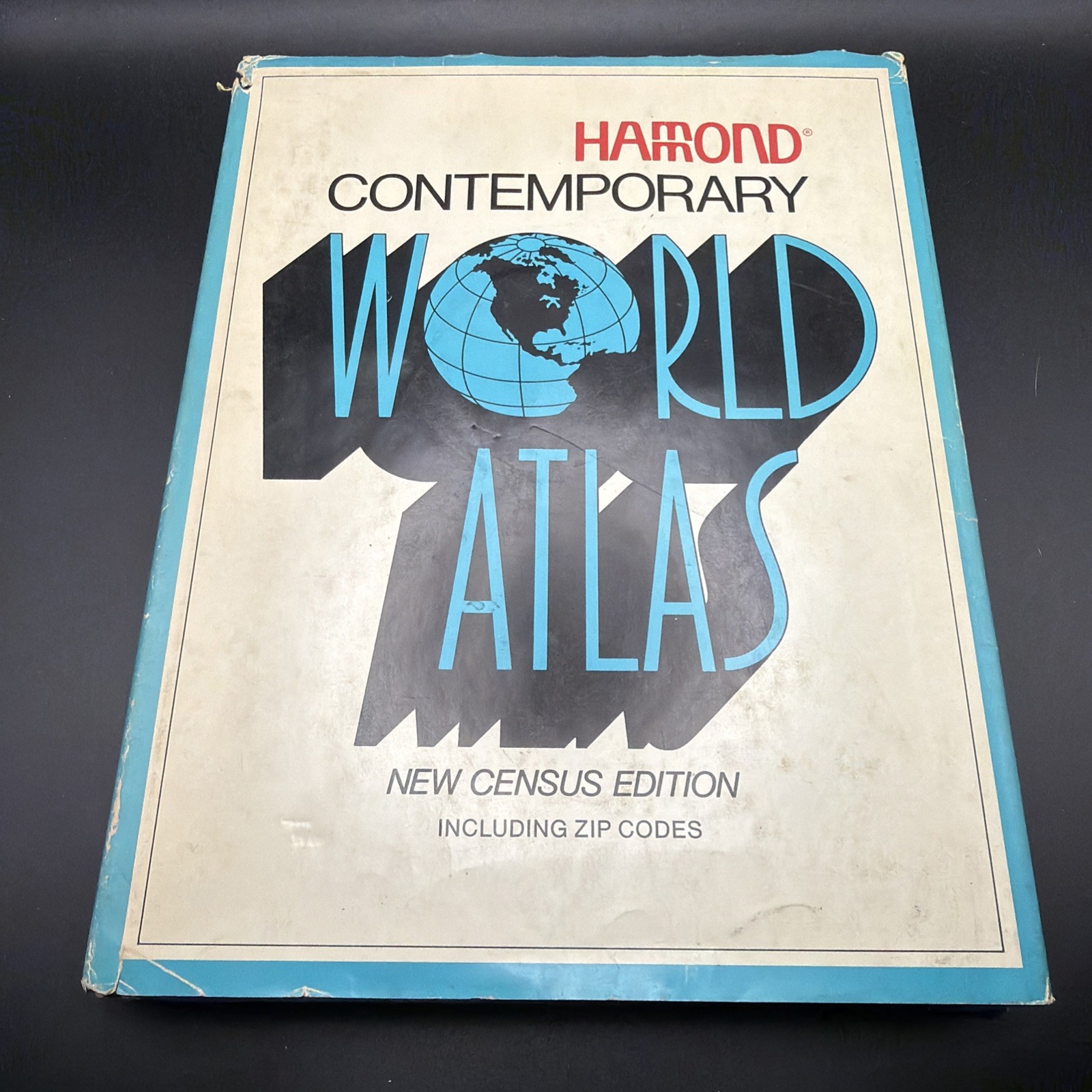 Hamond Contemporary World Atlas 1972 Hardback New Census Edition Zip Codes Hamond Contemporary World Atlas 1972 Hardback New Census Edition Zip Codes