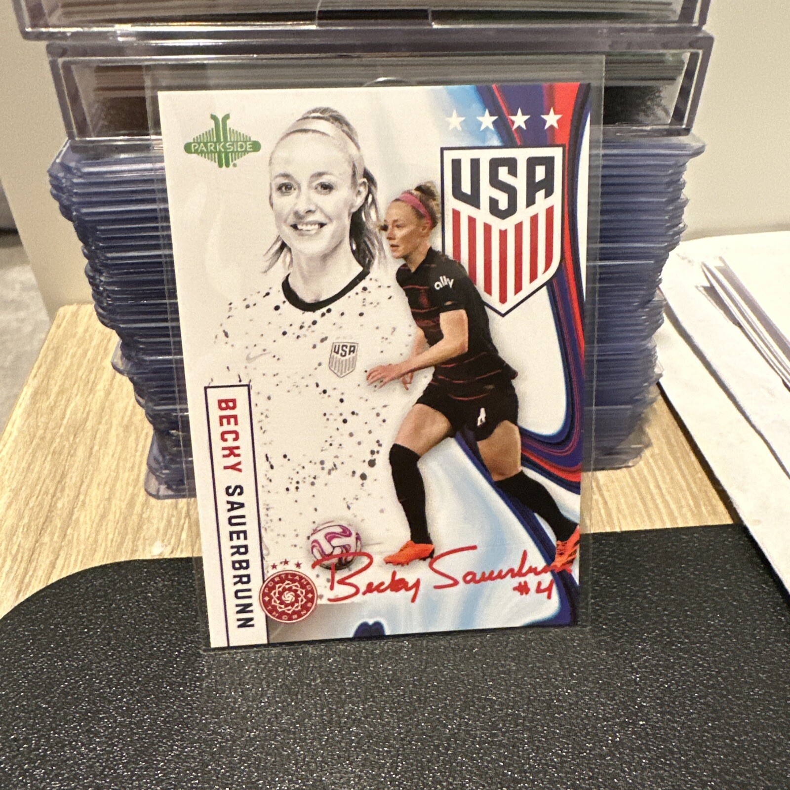 2023 Parkside USWNT One Nation One Team #25 Becky Sauerbrunn QTY 2023 Parkside USWNT One Nation One Team #25 Becky Sauerbrunn QTY