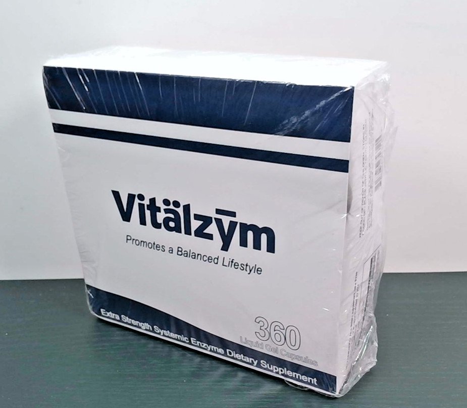 Vitalzym - Extra Strength Systemic Enzymes - 360 Liquid Gel Caps - 10/2027 - New Vitalzym - Extra Strength Systemic Enzymes - 360 Liquid Gel Caps - 10/2027 - New