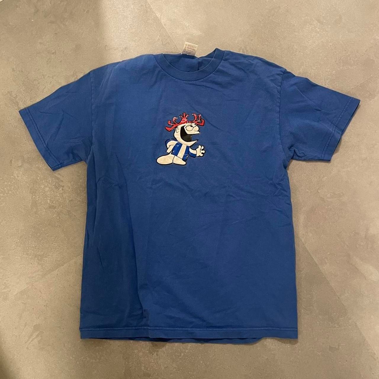 Hawaiian Punch Graphic Tee AAA Blue Vintage Style Men\'s L Rare Print Hawaiian Punch Graphic Tee AAA Blue Vintage Style Men\'s L Rare Print