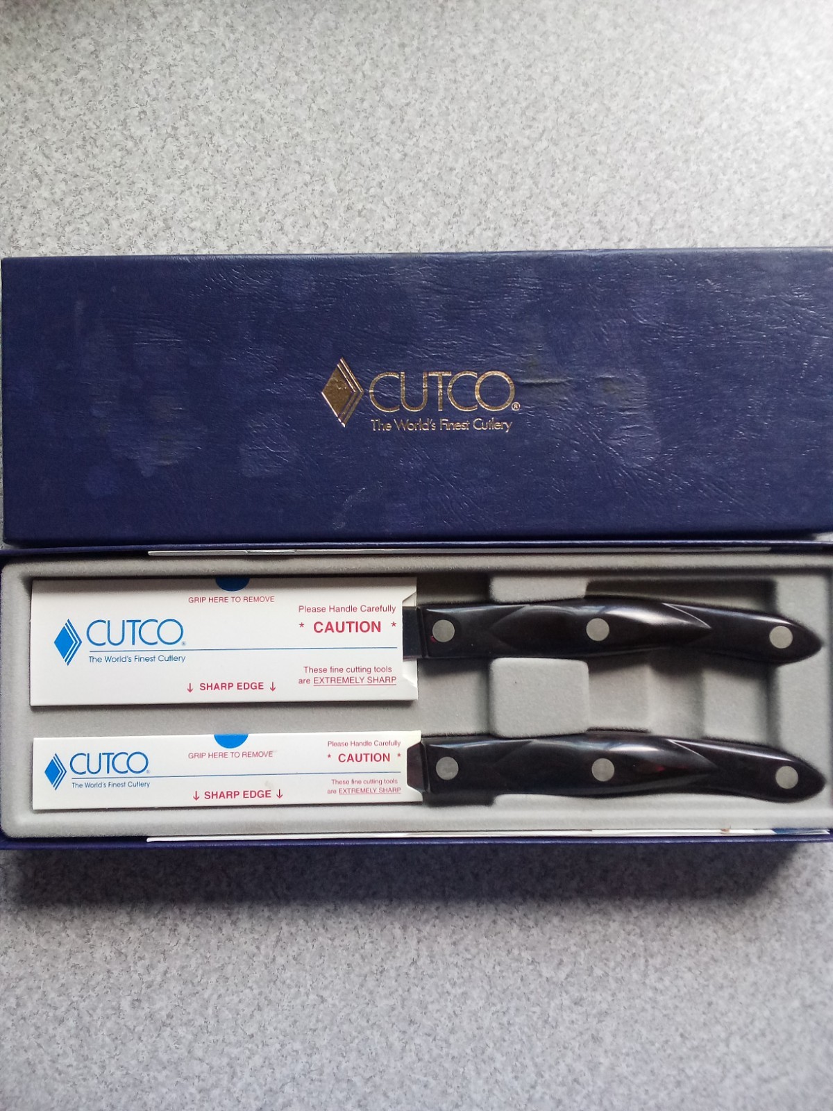 Cutco 1822 Knife Set Spatula Spreader (1768) & Trimmer (1721) READ DISCRIPTION Cutco 1822 Knife Set Spatula Spreader (1768) & Trimmer (1721) READ DISCRIPTION
