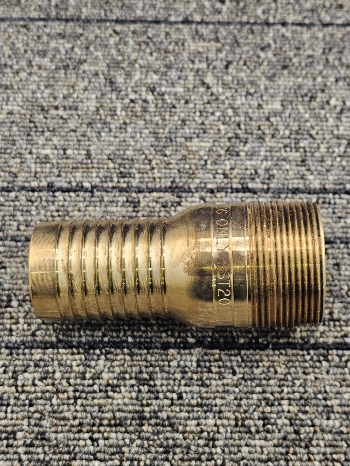 Dixon BST20: King Combination Brass Nipple 1-1/2