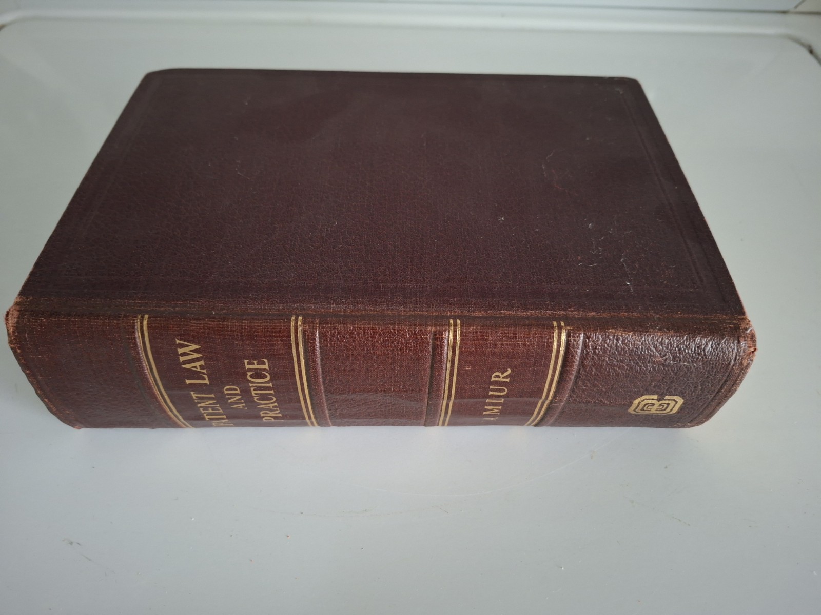 Vintage Patent Law and Practice Book - Amdur 1935 Published by Clark Boardman Vintage Patent Law and Practice Book - Amdur 1935 Published by Clark Boardman