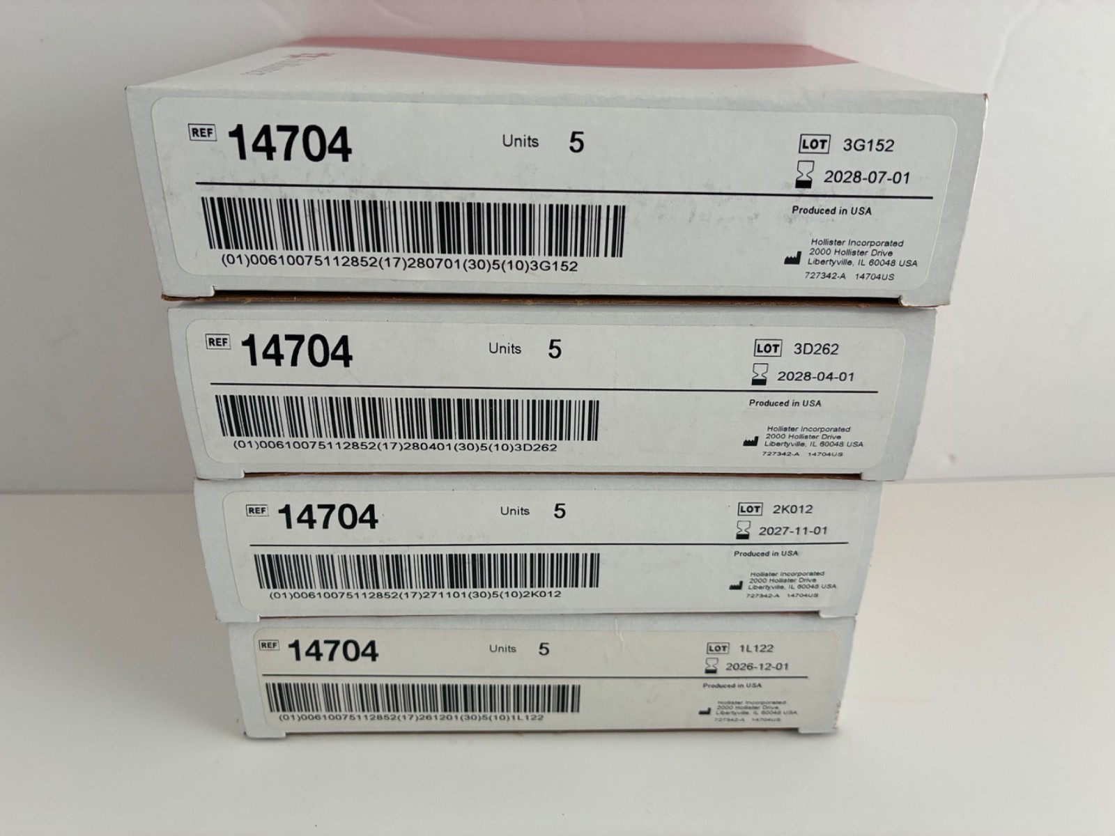 Lot of 20 - Hollister 14704 New Image Ostomy Skin Barriers 1¾\ Lot of 20 - Hollister 14704 New Image Ostomy Skin Barriers 1¾\