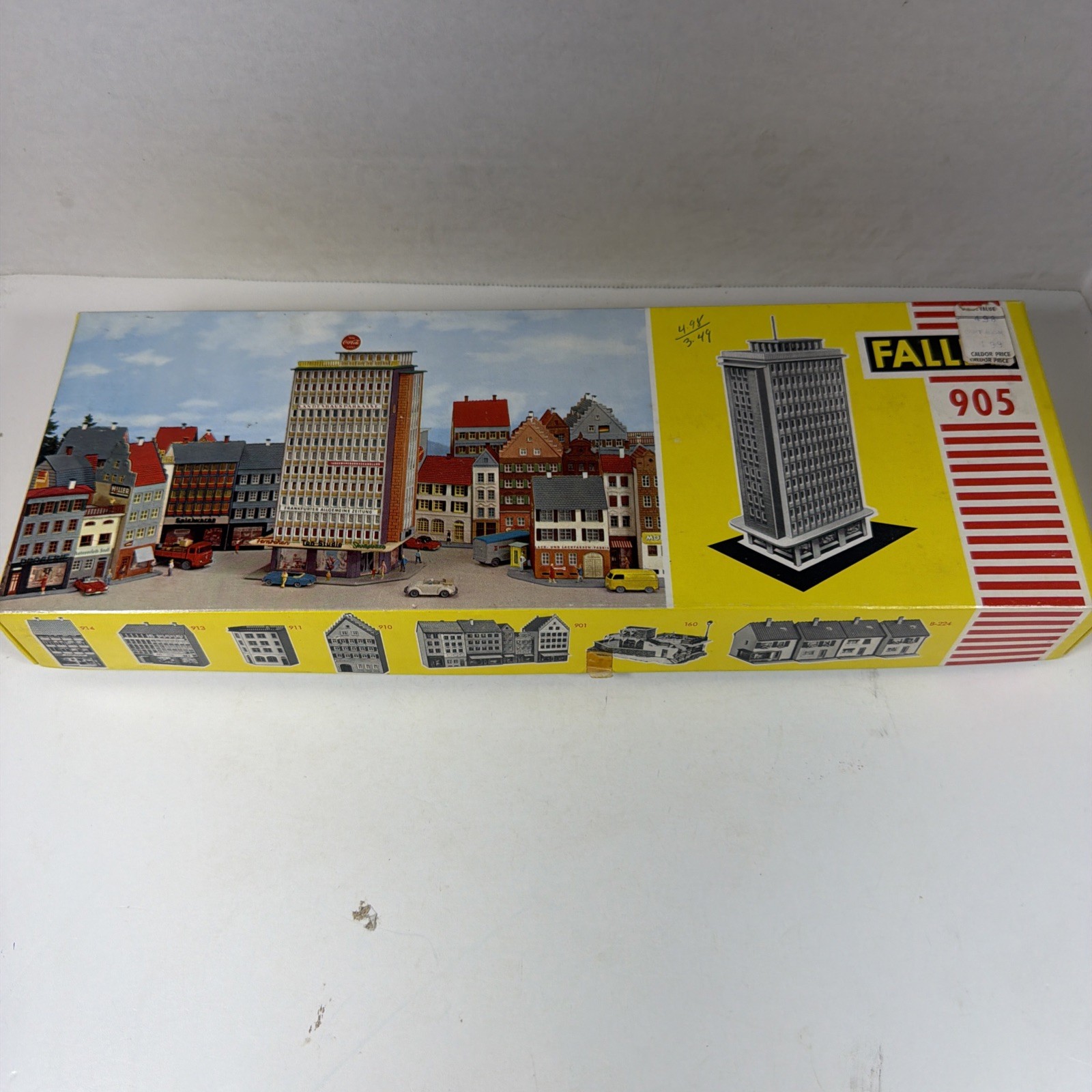 Faller HO 905 Skyscraper Complete Open Box NOS Faller HO 905 Skyscraper Complete Open Box NOS