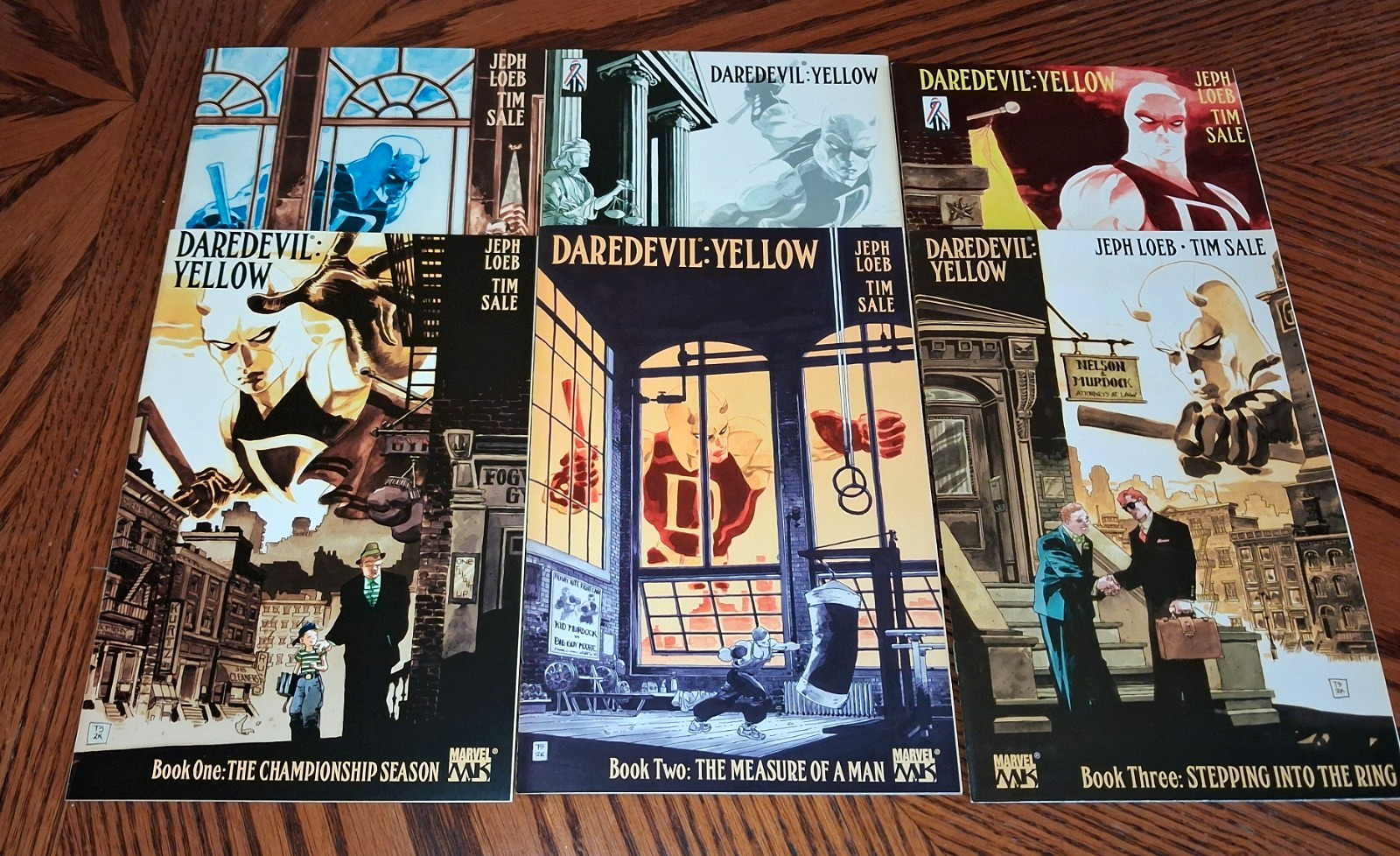 Daredevil Yellow 1-6 Full Complete Set 1st Print. Near Mint NM 9.4.