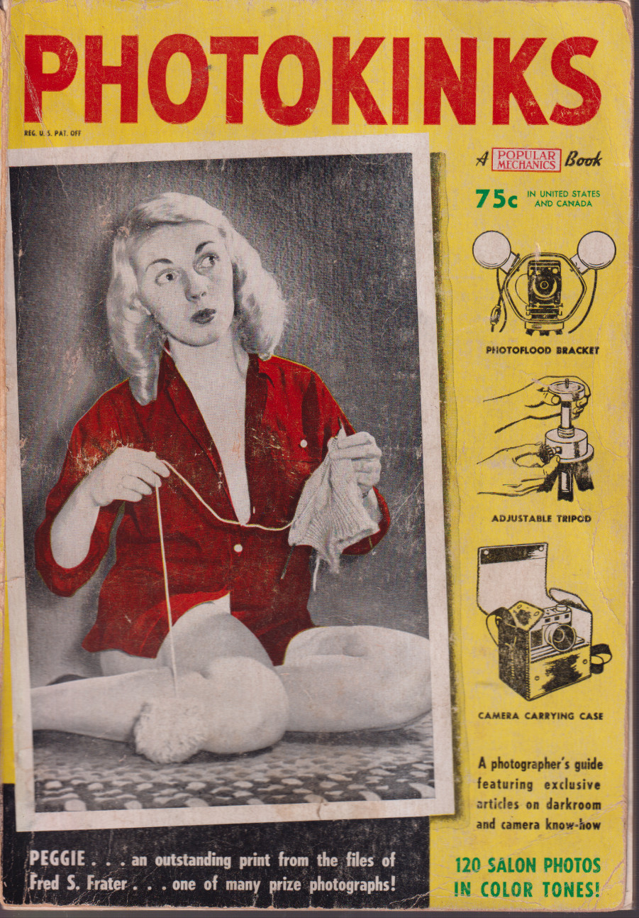 Photokinks Popular Mechanics Magazine Good Girl Photographs 1954 PB