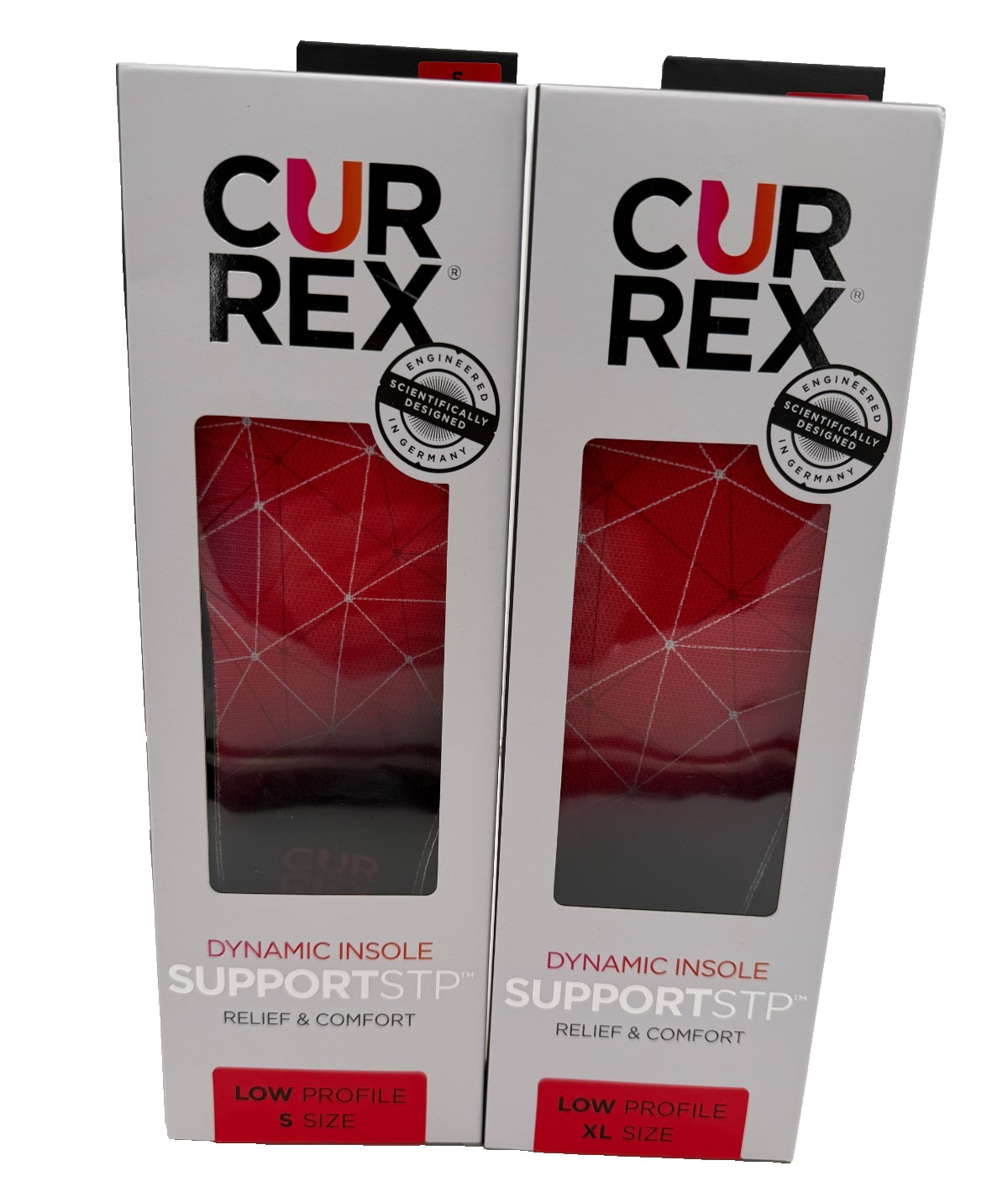 NEW Currex SupportSTP Insoles Low Profile Size S & XL NEW Currex SupportSTP Insoles Low Profile Size S & XL