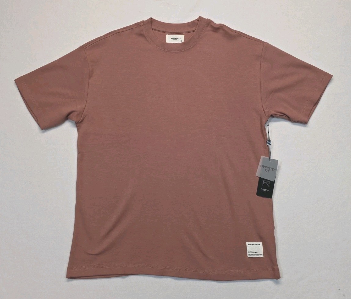 Reserved Supply Men\'s Oversized Fit T-Shirt - Ash Rose - Medium NWT Reserved Supply Men\'s Oversized Fit T-Shirt - Ash Rose - Medium NWT