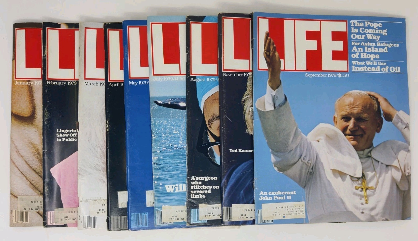 Life Magazine 1979 Lot Of 9 Life Magazine 1979 Lot Of 9