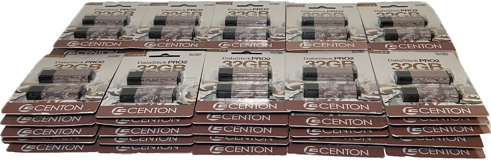 100 Pack 32GB Centon USB Datastick Pro2 Multi Color Random Design 100 Pack 32GB Centon USB Datastick Pro2 Multi Color Random Design