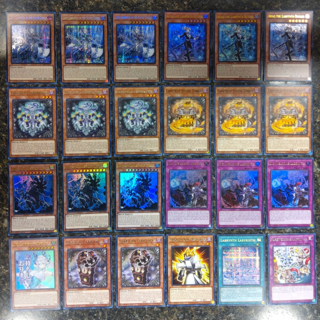 Labrynth DECK CORE  the Servant Welcome Lady of the Silver Castle Labrinth