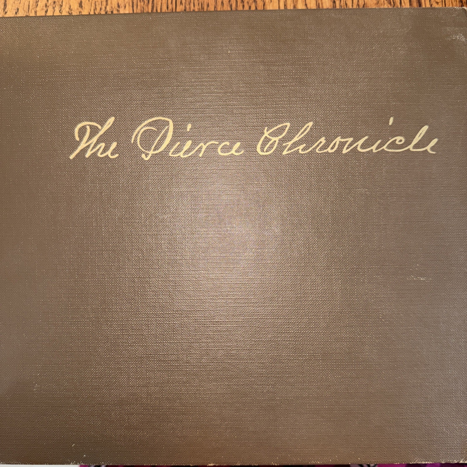 The Pierce Chronicle by Idaho Research Foundation - Limited Ed. #1185 The Pierce Chronicle by Idaho Research Foundation - Limited Ed. #1185