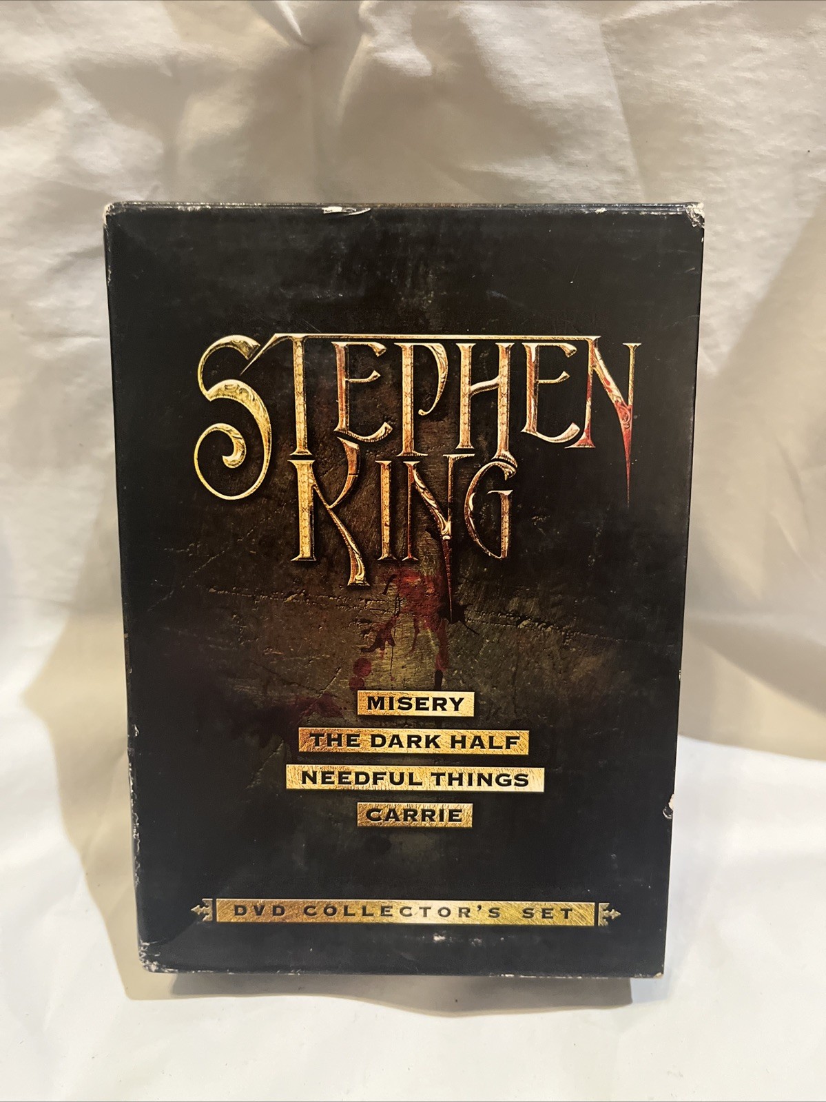 Stephen King Collector\'s DVD Set Misery, Dark Half, Needful Things,Carrie Stephen King Collector\'s DVD Set Misery, Dark Half, Needful Things,Carrie