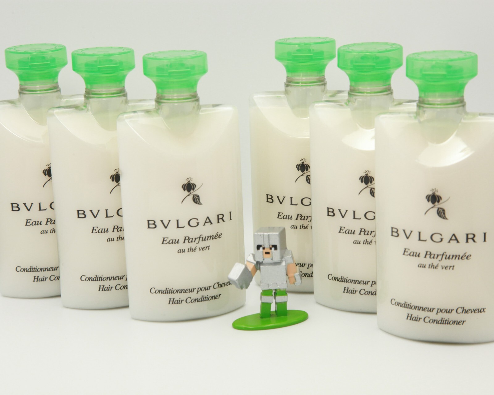 BVLGARI Au Thé Vert (Green Tea) Resort Hair Conditioner, Pack of 6 - 6x75ml