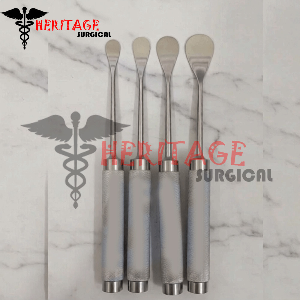 4 Pcs Set Of Cobb Elevator Othopedic Spine Instruments