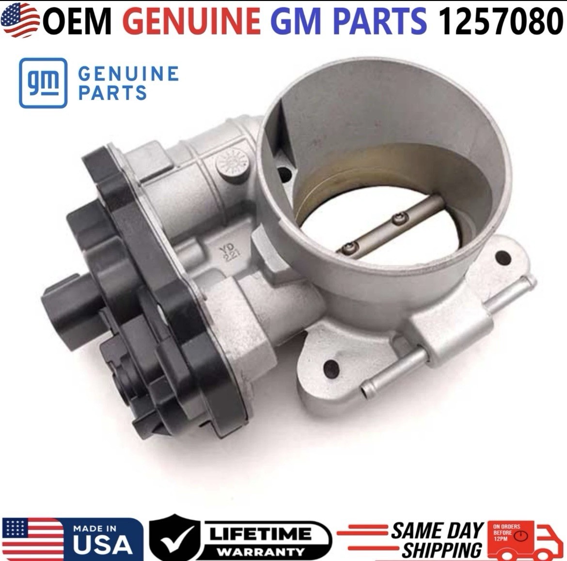 GENUINE GM Throttle Body For 2003-2007 Cadillac Chevy GMC Hummer Isuzu, 12570800