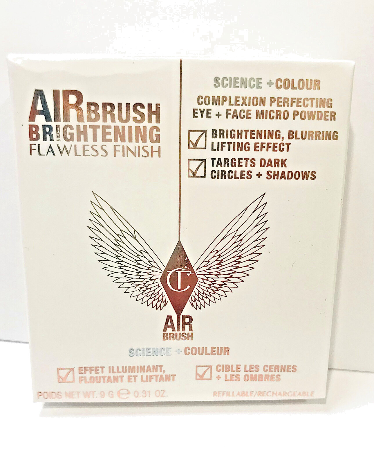 SALE Charlotte Tilbury Airbrush BRIGHTENING Flawless Powder Fair-Medium primer SALE Charlotte Tilbury Airbrush BRIGHTENING Flawless Powder Fair-Medium primer