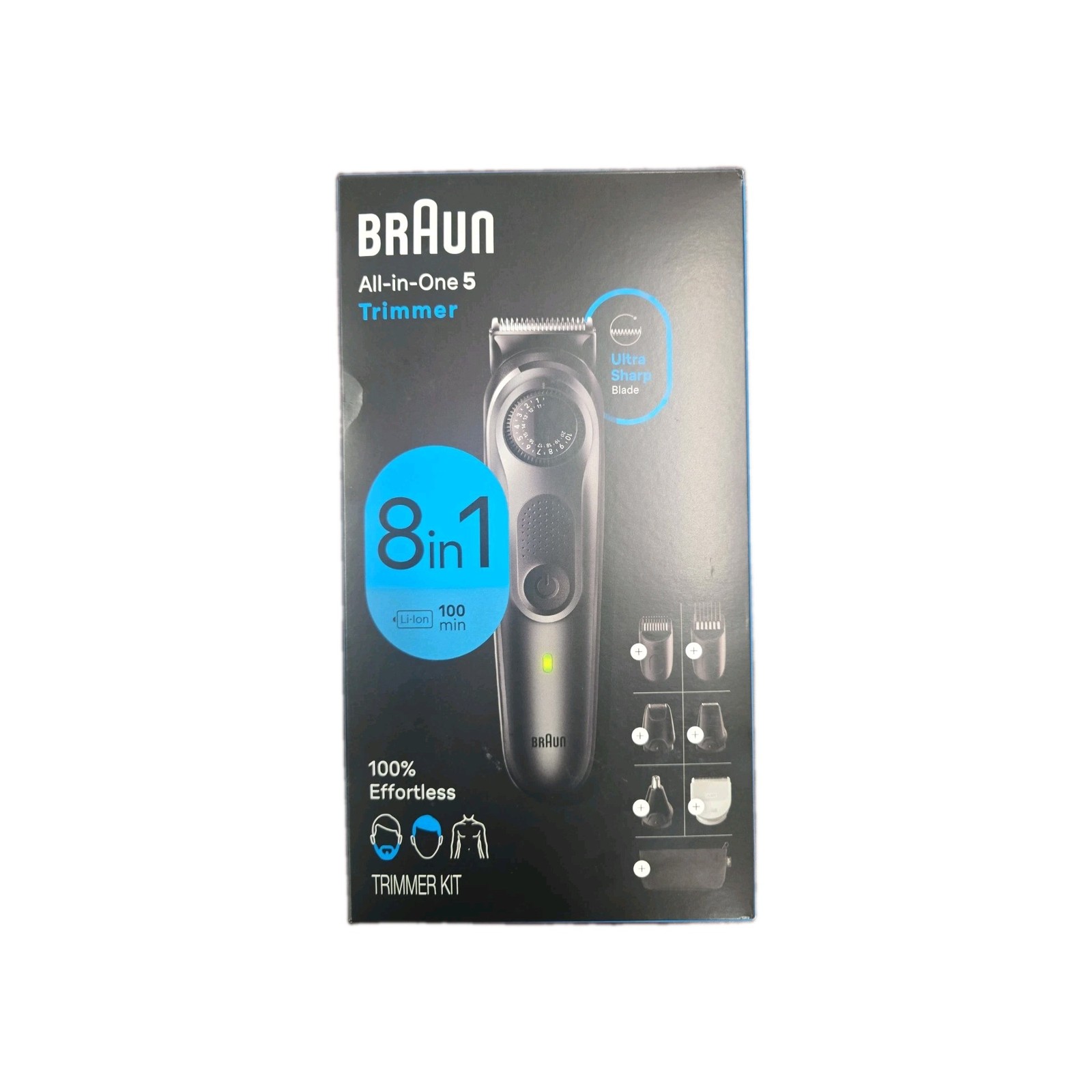 Braun Series 5 5544 8-in-1 Men\'s Grooming Trimmer & Hair Clipper NEW SEALED Braun Series 5 5544 8-in-1 Men\'s Grooming Trimmer & Hair Clipper NEW SEALED