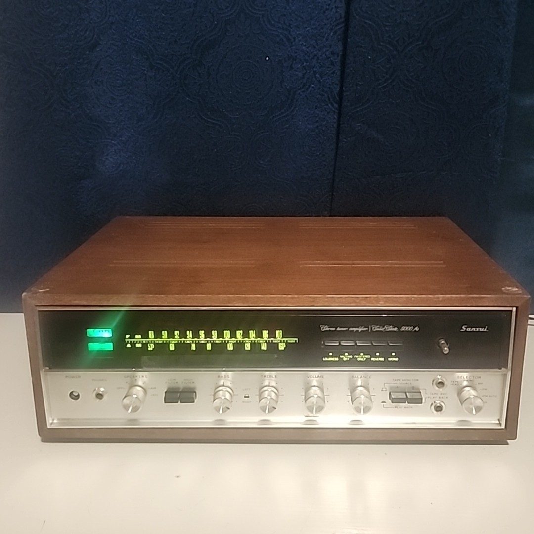 VTG SANSUI 5000 A stereo receiver Meticulously Tested 40 watts pc