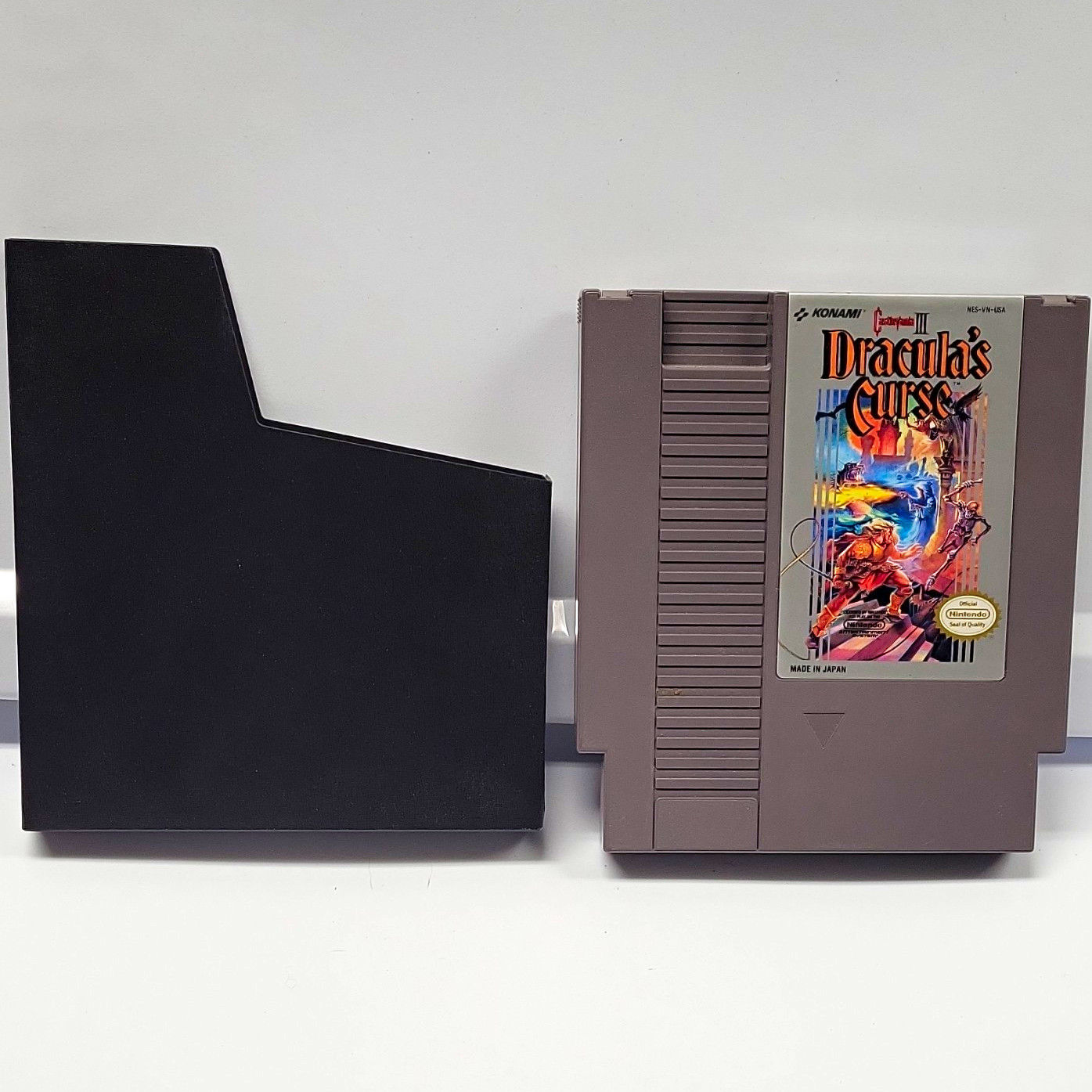 Konami Castlevania III: Dracula\'s Curse for NES NTSC-U/C Cartridge w/ Sleeve Konami Castlevania III: Dracula\'s Curse for NES NTSC-U/C Cartridge w/ Sleeve