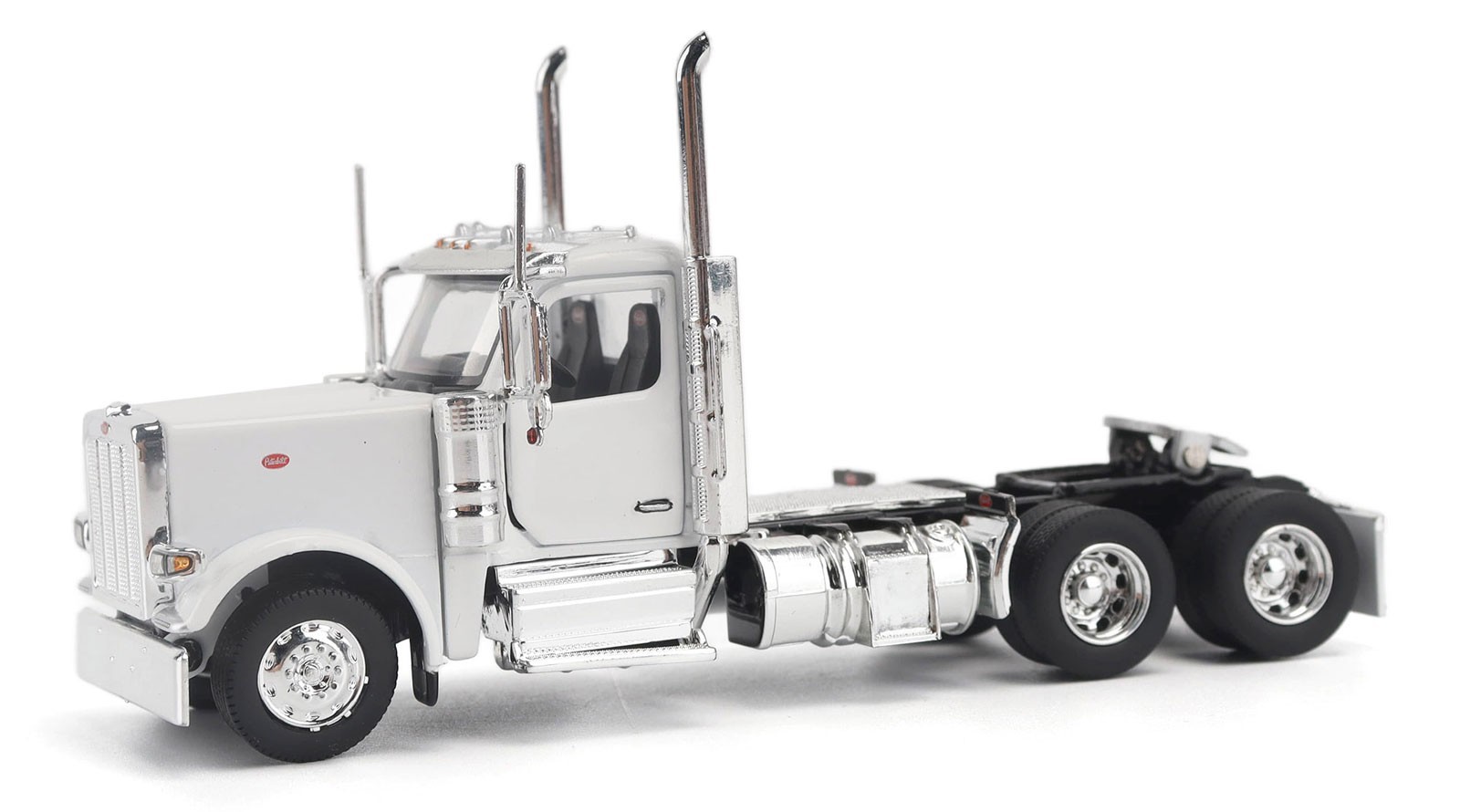 Die Cast Masters 1/64 Peterbilt 589 Tandem-Axle Day Cab White 71219
