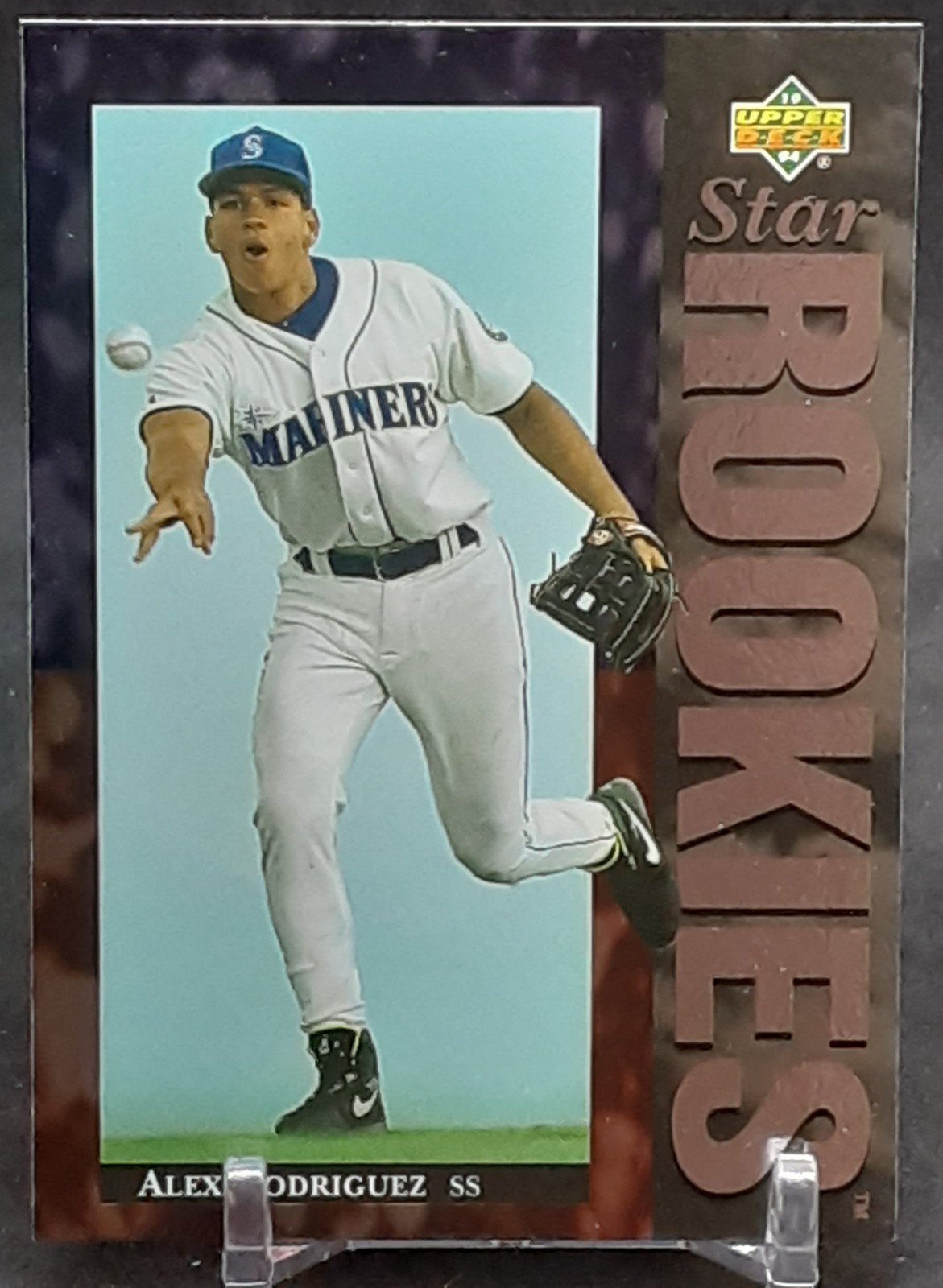 ALEX RODRIGUEZ 1994 UPPER DECK - SUPER ROOKIE RC MARINERS QQ ALEX RODRIGUEZ 1994 UPPER DECK - SUPER ROOKIE RC MARINERS QQ