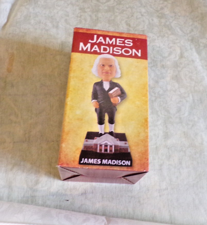 President James Madison Bobblehead Limited Edition /1008 TheCapitolNet President James Madison Bobblehead Limited Edition /1008 TheCapitolNet