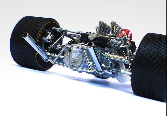 F1GP Race Car Formula 1 18Grand Prix24Vintage Custom Hot Rod Carousel BL12