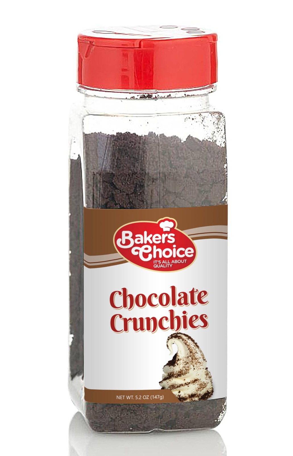 Chocolate Crunch Topping - Crunchy Chocolate Sprinkles for Ice Cream Sundae T...
