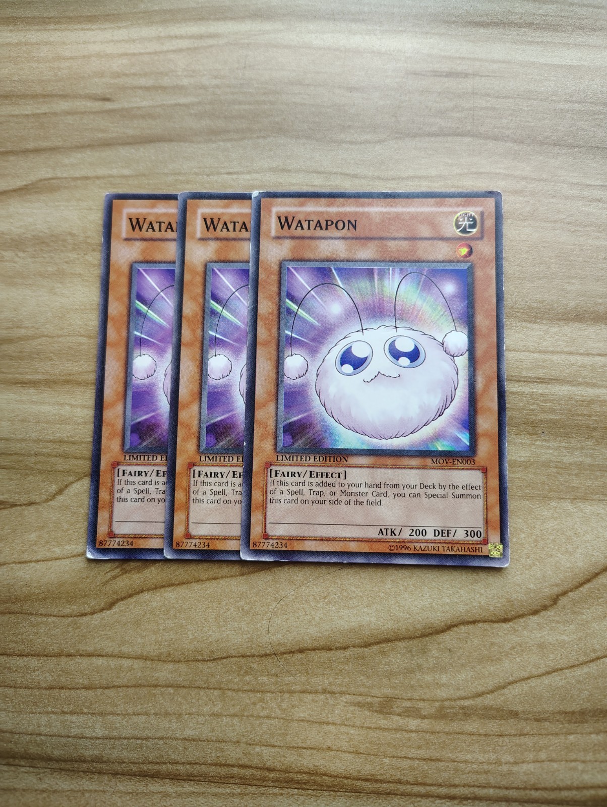 Yu-Gi-Oh - Watapon 3X - Complete Playset Yu-Gi-Oh - Watapon 3X - Complete Playset