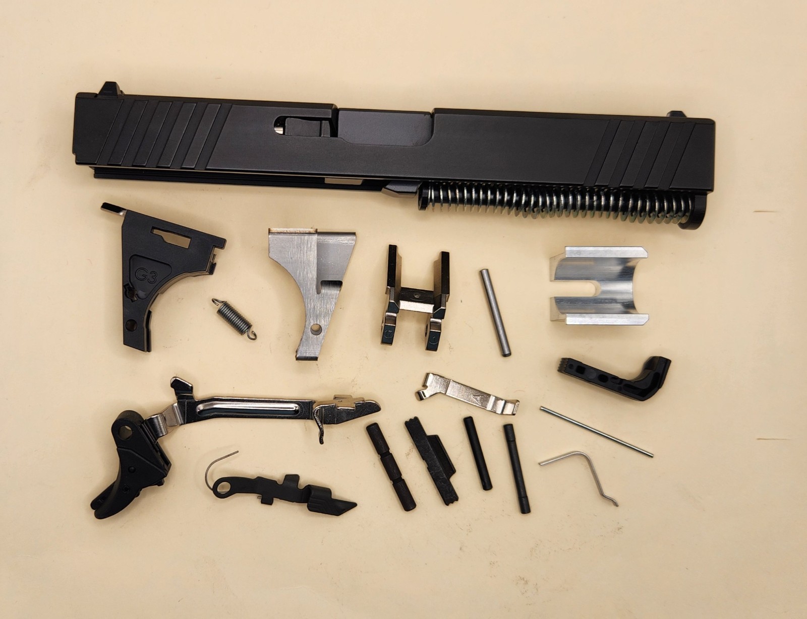 Complete Slide with LPK for Glock 17 Gen 3 - 9mm