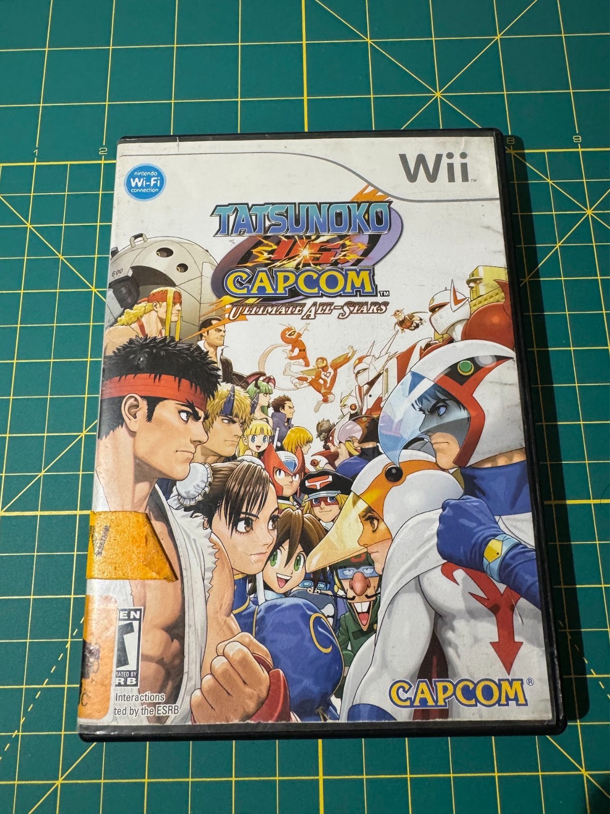 Tatsunoko vs. Capcom: Ultimate All Stars (Wii, 2010) - Ex-library, Acceptable