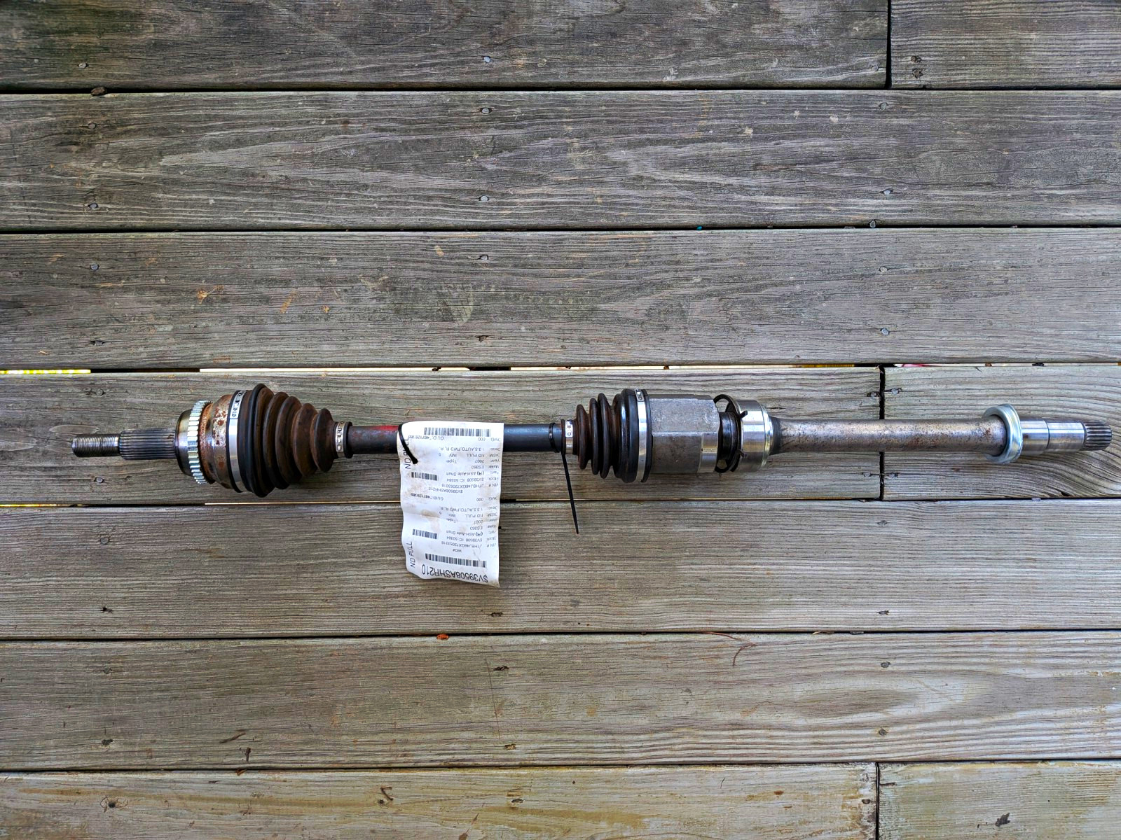 2007-2012 Lexus Es 350 Camry Front Passenger CV Axle Assembly Used OEM 2007-2012 Lexus Es 350 Camry Front Passenger CV Axle Assembly Used OEM