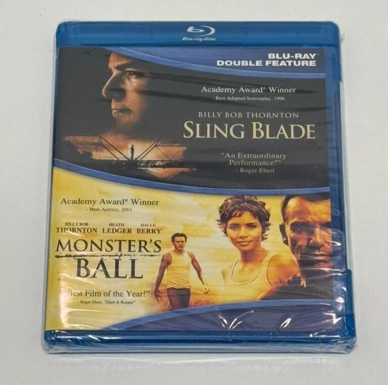 Sling Blade/ Monsters Ball - Double Feature (Blu-ray) OOP Rare - NEW - SEALED Sling Blade/ Monsters Ball - Double Feature (Blu-ray) OOP Rare - NEW - SEALED