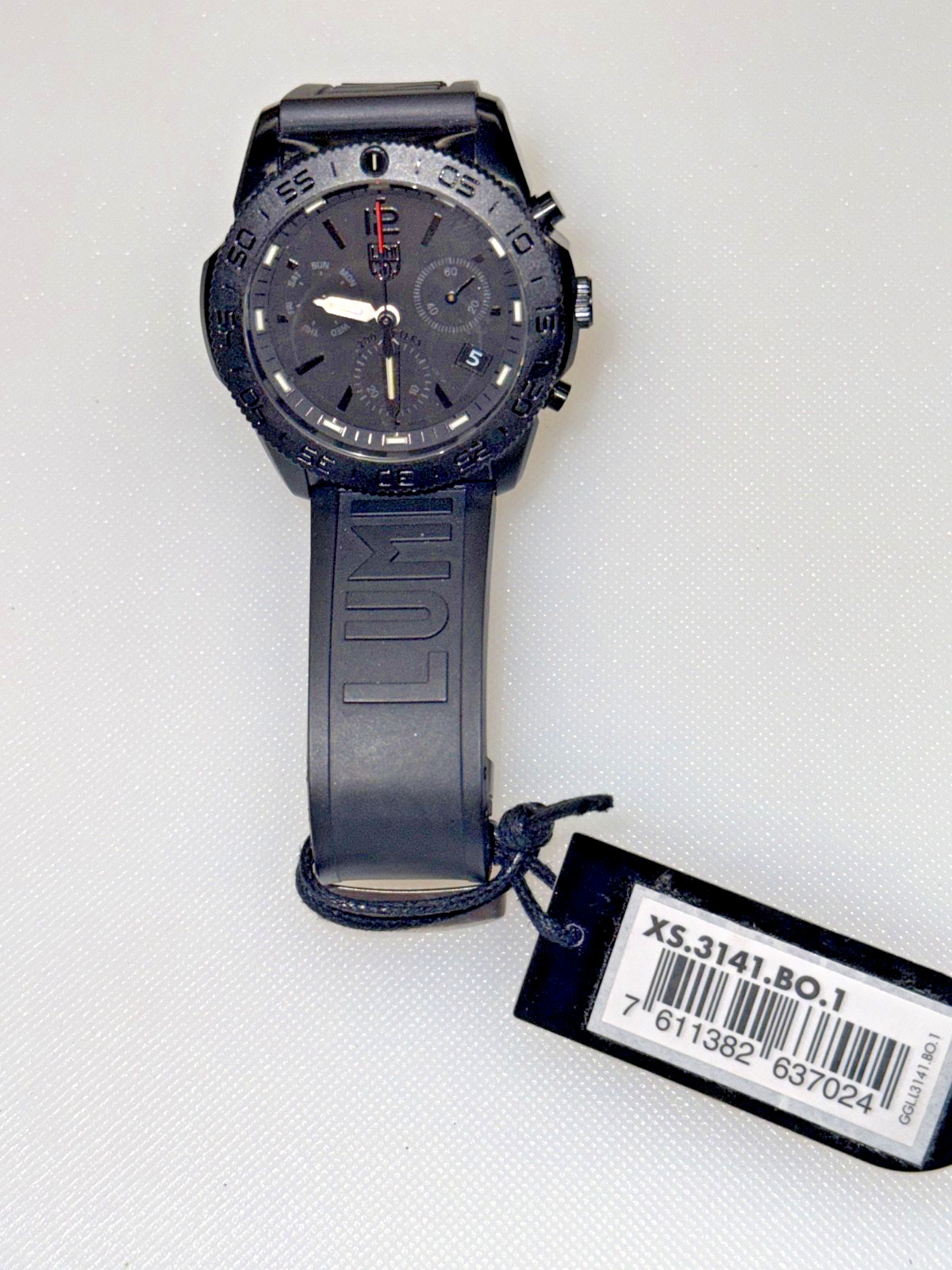 Luminox Men\'s Watch Pacific Diver Chronograph Black Dial Rubber Strap XS.3141.BO Luminox Men\'s Watch Pacific Diver Chronograph Black Dial Rubber Strap XS.3141.BO