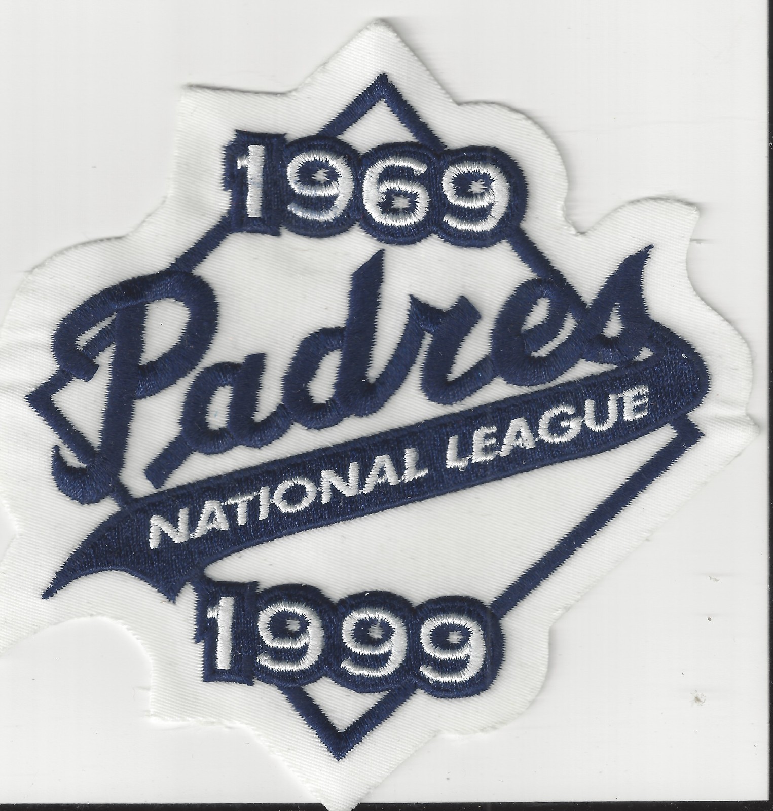 1999 San Diego Padres 30th Anniversary Sleeve Patch Logo 4 1/2 1999 San Diego Padres 30th Anniversary Sleeve Patch Logo 4 1/2