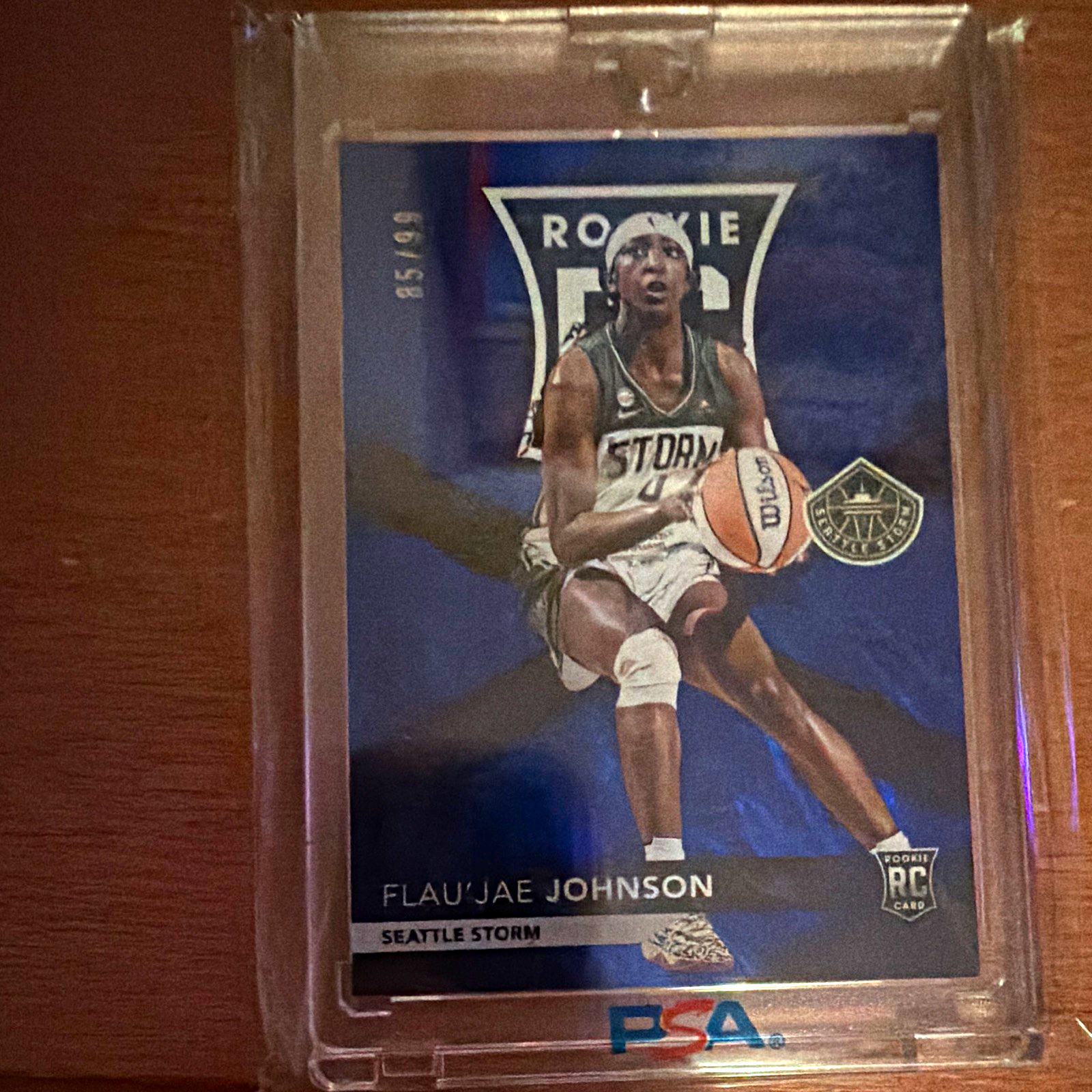 Panini 2026 The National Flau\'jae Johnson /99 Seattle Storm Rookie RC5 (WNBA)