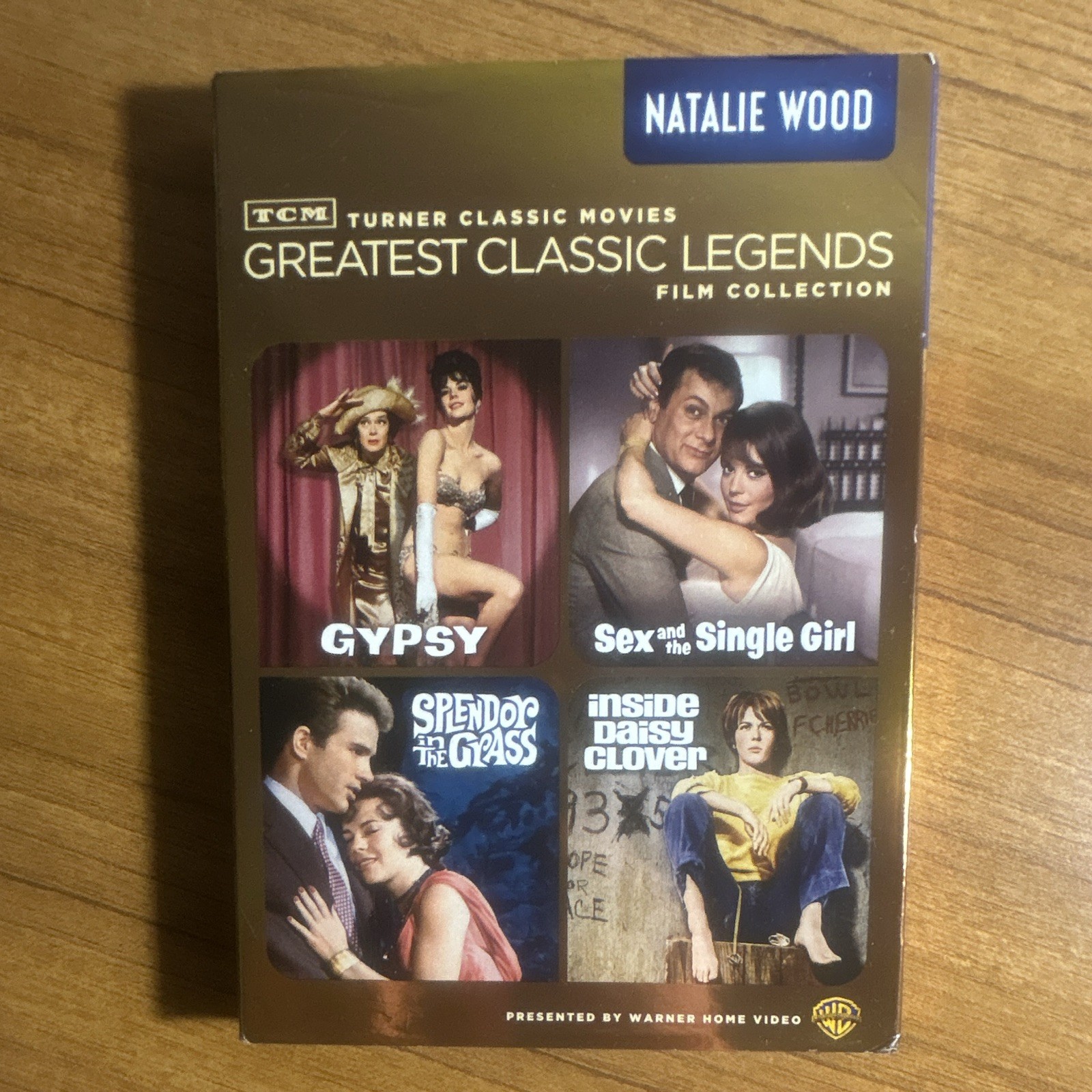 TCM Greatest Classic Legends Natalie Wood 4-Film Collection DVD 4-Disc Set TCM Greatest Classic Legends Natalie Wood 4-Film Collection DVD 4-Disc Set