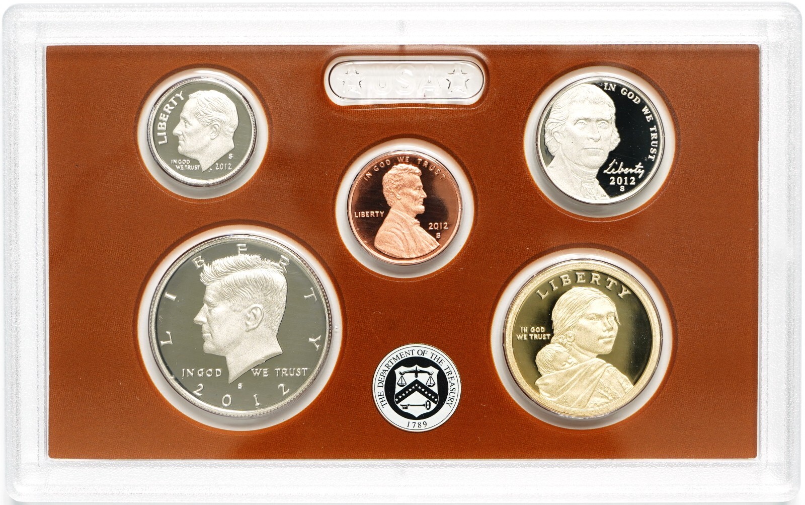 2012 United States Proof Set w/ Box & COA