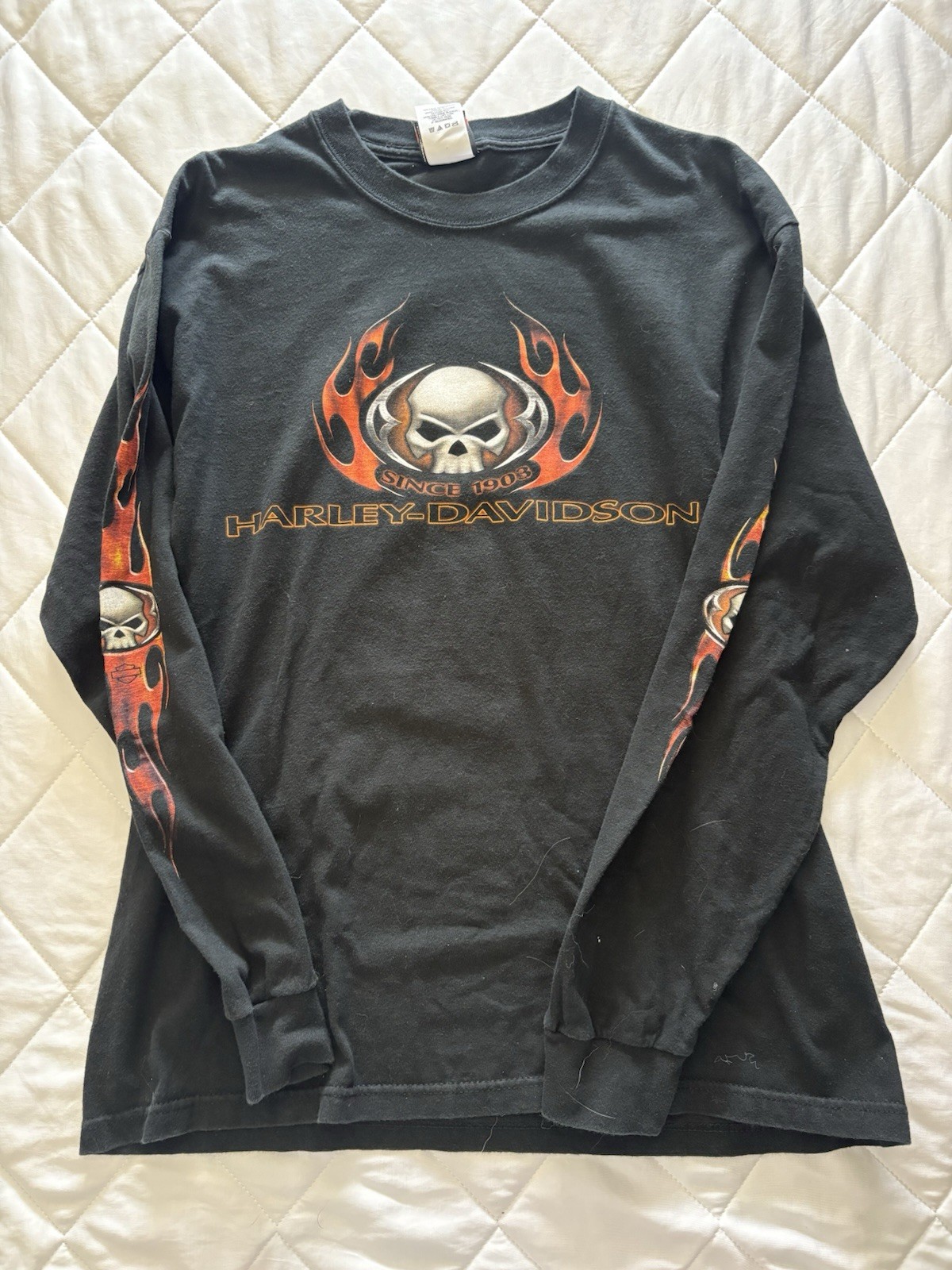 Vintage 2004 Harley-Davidson 80th Anniversary Long Sleeve Shirt Vintage 2004 Harley-Davidson 80th Anniversary Long Sleeve Shirt