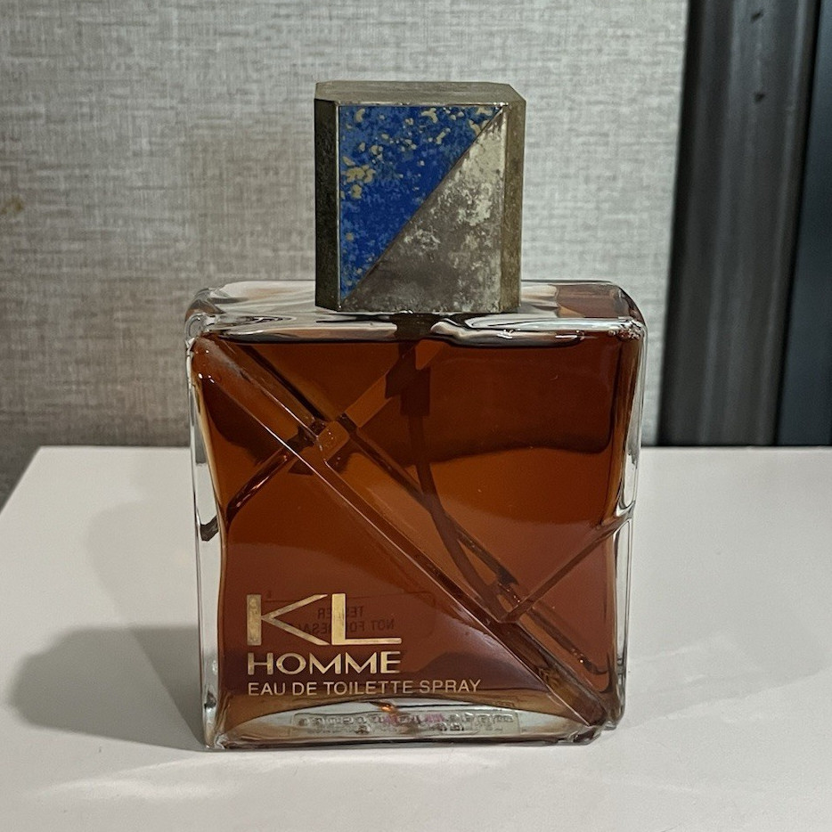 Vintage Karl Lagerfeld KL Homme Eau de Toilette Spray 4.2 fl oz Vintage Karl Lagerfeld KL Homme Eau de Toilette Spray 4.2 fl oz