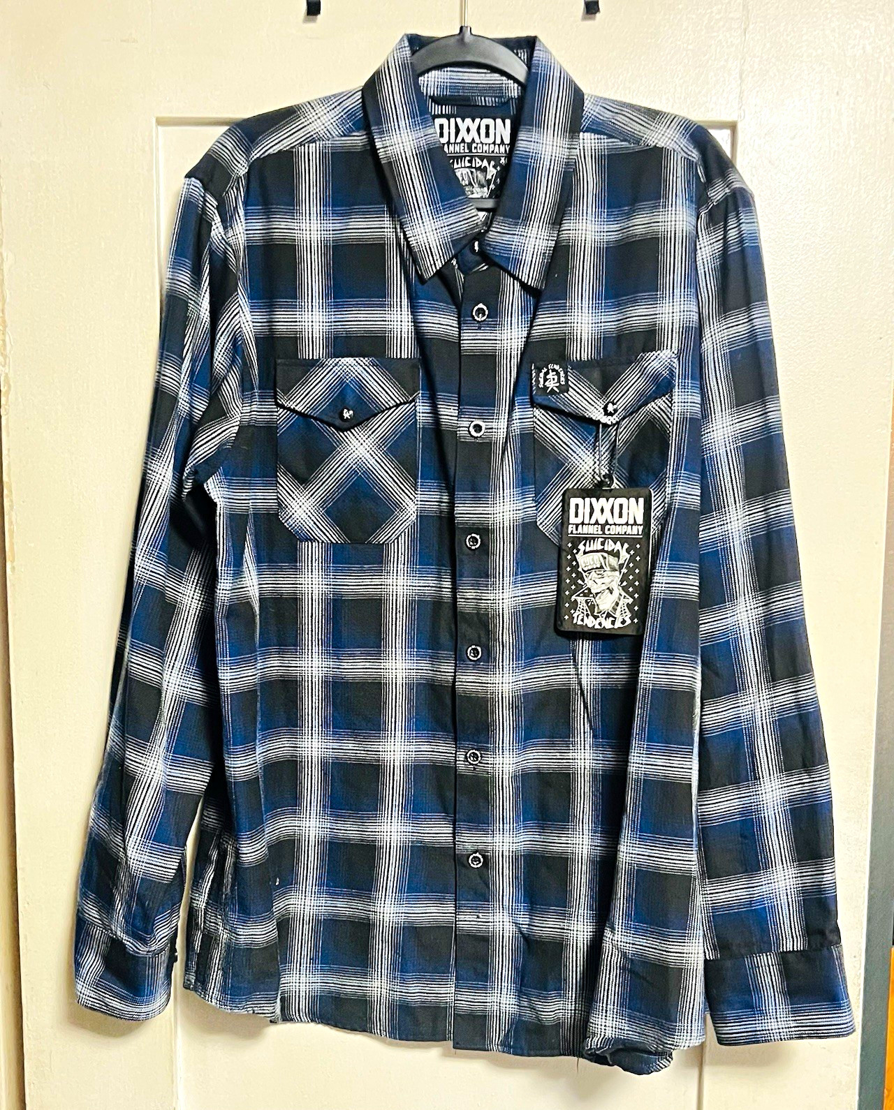DIXXON - XL Suicidal Tendencies Flannel long sleeve shirt DIXXON - XL Suicidal Tendencies Flannel long sleeve shirt
