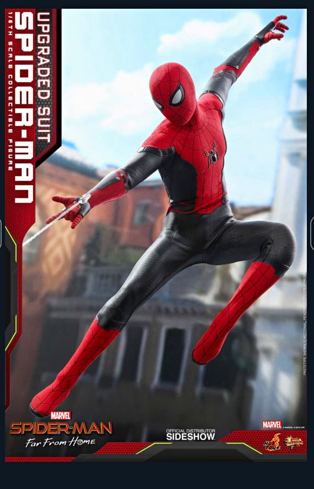 Hot Toys Spider-Man Upgraded Suit 1:6 Action Figure Far From Home