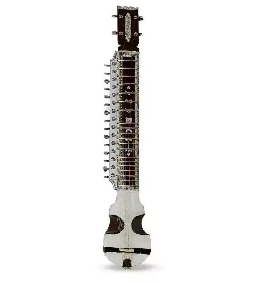 Authentic Handmade Bowed Esraj 4 Classical and Devotional Music Instrument