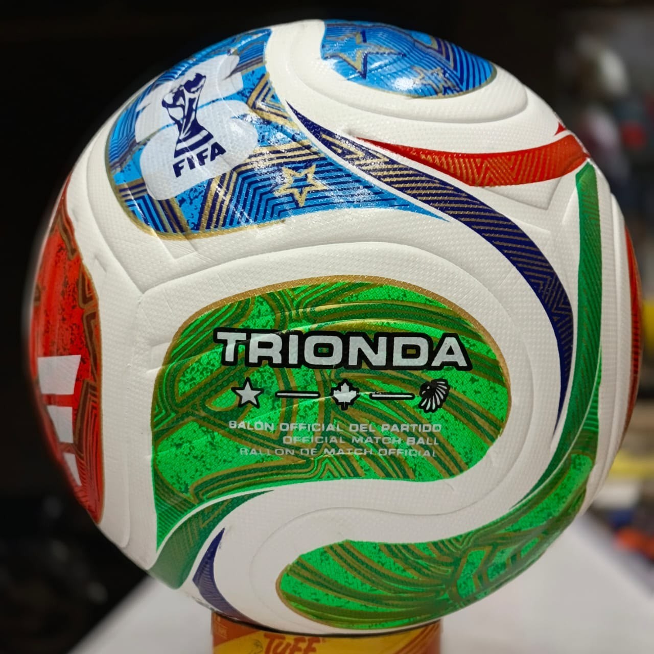 adidas FIFA World Cup 2026 Trionda Pro Official Size 5 Match Ball Soccer Ball