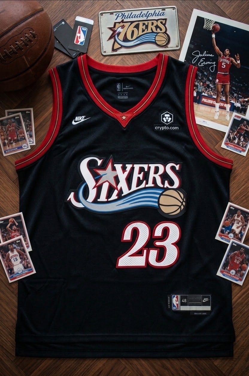 🔥 LeBron James 🔥#23 76ers CLASSIC FAN EDITION Stitched Jersey (Black) Men's LG 🔥 LeBron James 🔥#23 76ers CLASSIC FAN EDITION Stitched Jersey (Black) Men's LG